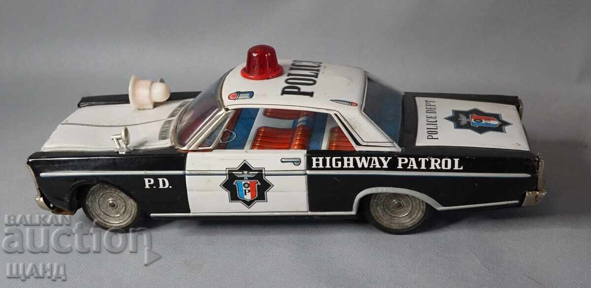 Auction  FORD Old Japanese toy model car police patrol