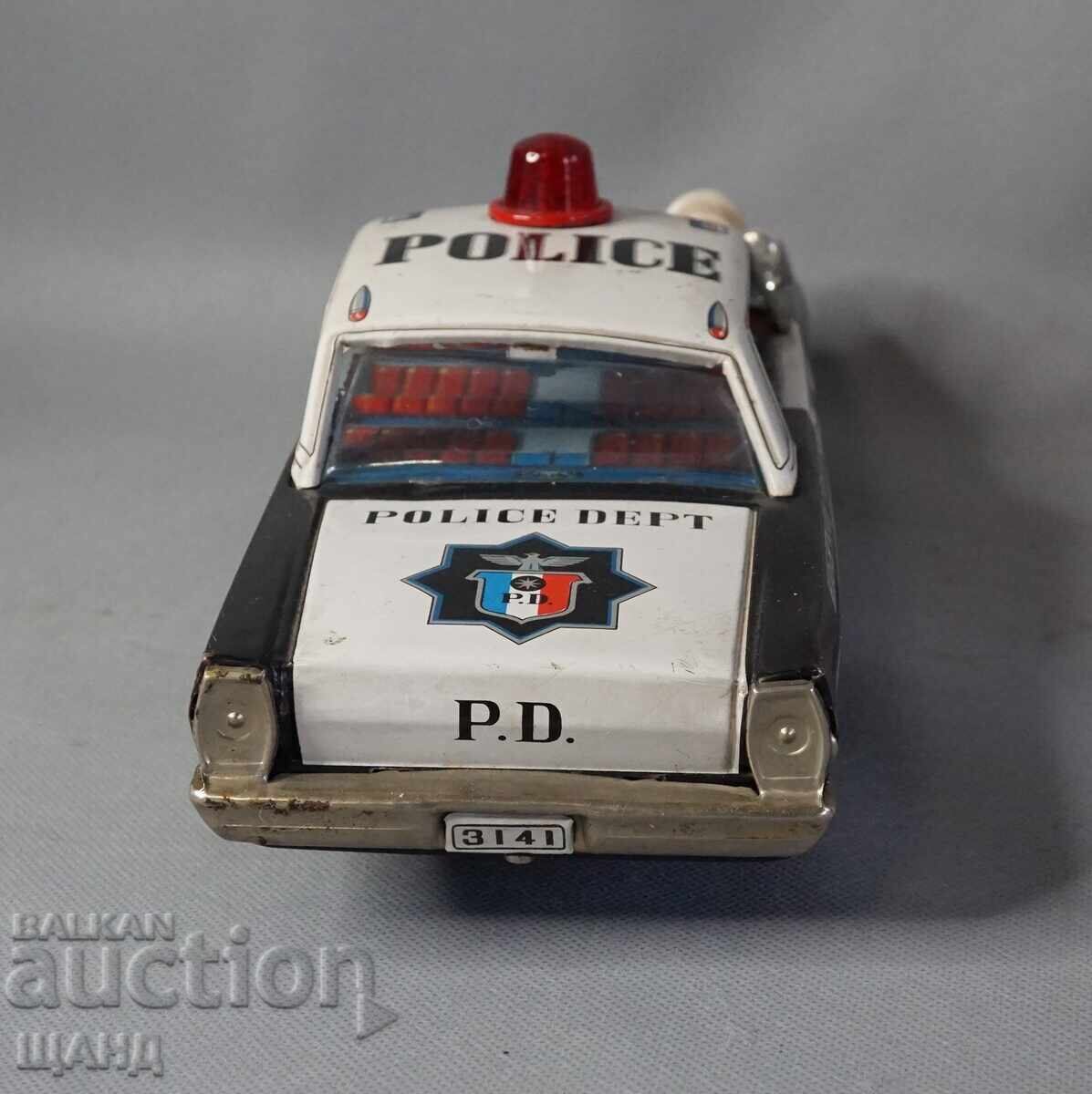 Delivery of FORD Old Japanese toy model car police patrol