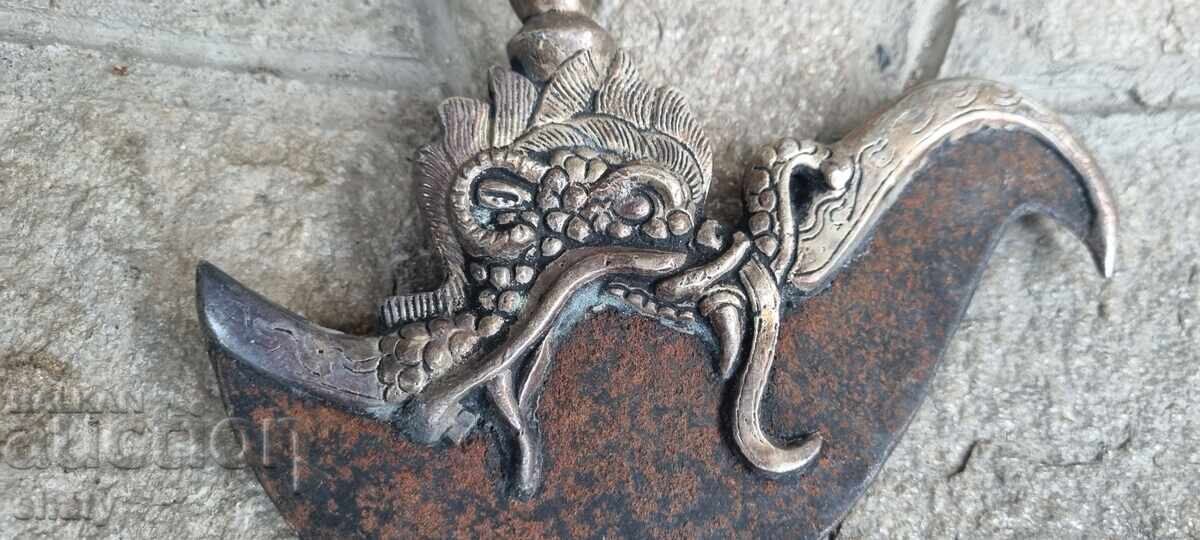 Licitație Vechiă vajă. Cuțit ritual tibetan