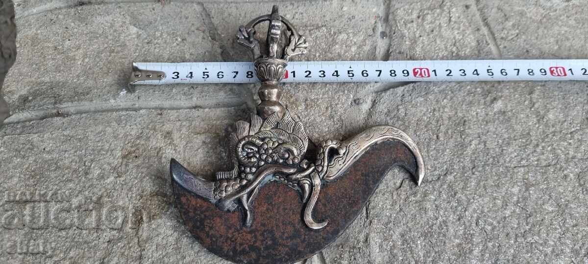 Vechiă vajă. Cuțit ritual tibetan