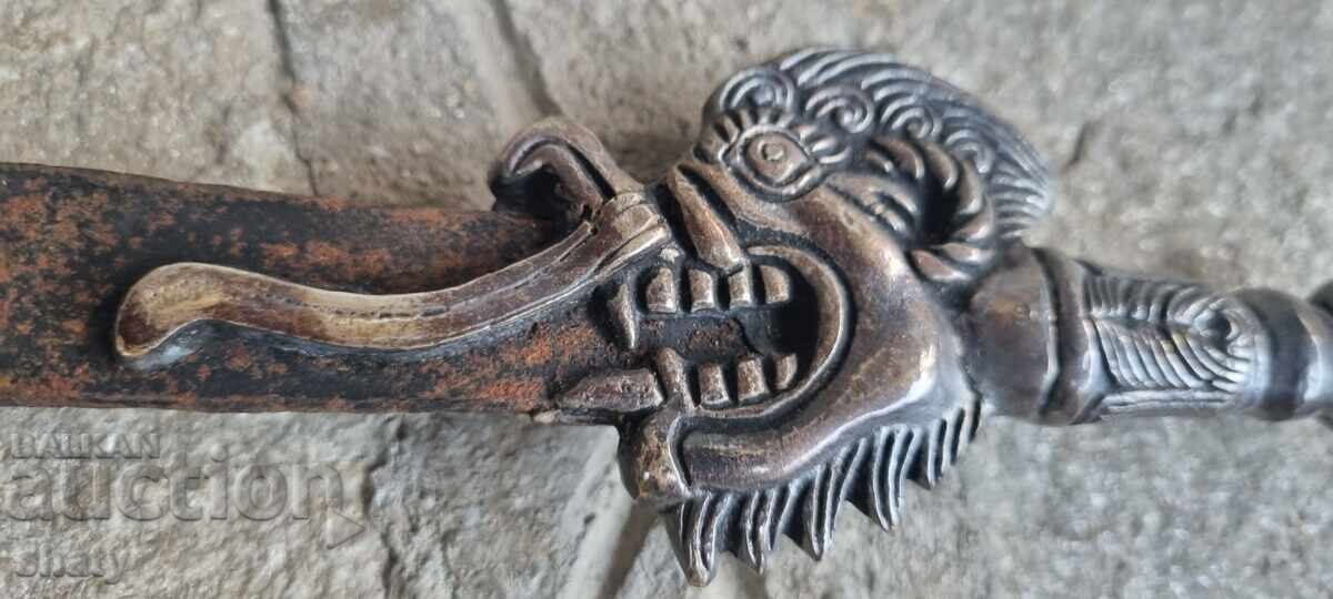 Cuțit ritual nepalez vechi - 7