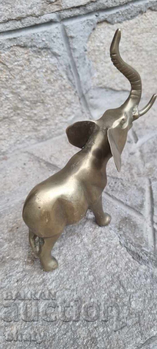 Licitație Sculptură din bronz. Figură elefant Licitație Sculptură din bronz. Figură elefant