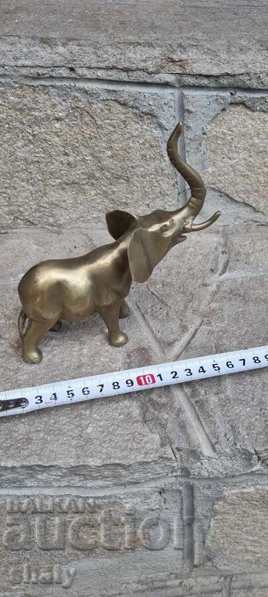 Sculptură din bronz. Figură elefant Sculptură din bronz. Figură elefant