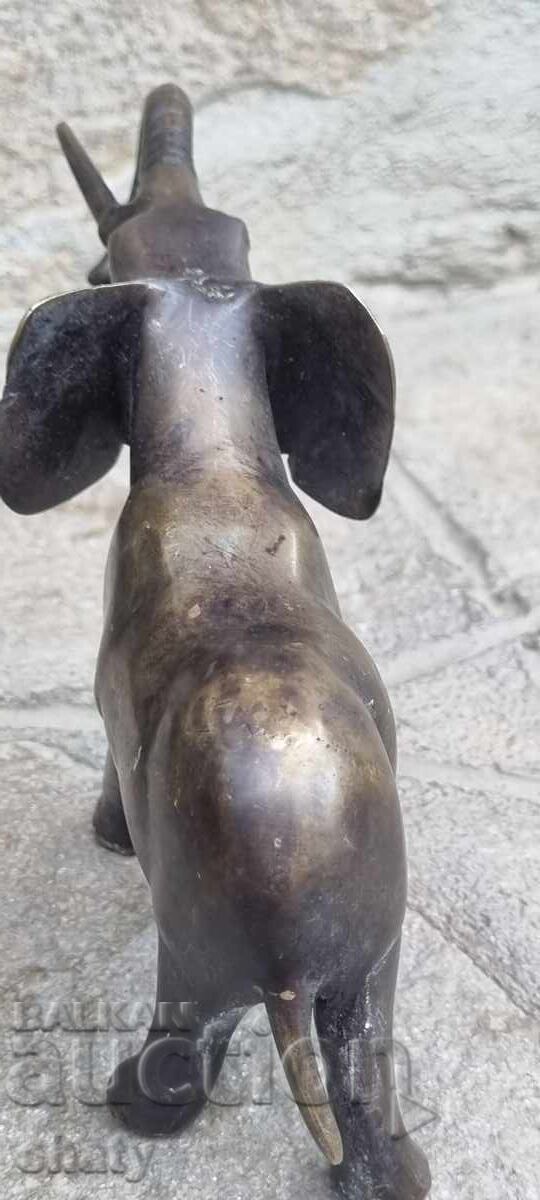 Χάλκινο γλυπτό. Φιγούρα ελέφαντα - 6 Χάλκινο γλυπτό. Φιγούρα ελέφαντα - 6