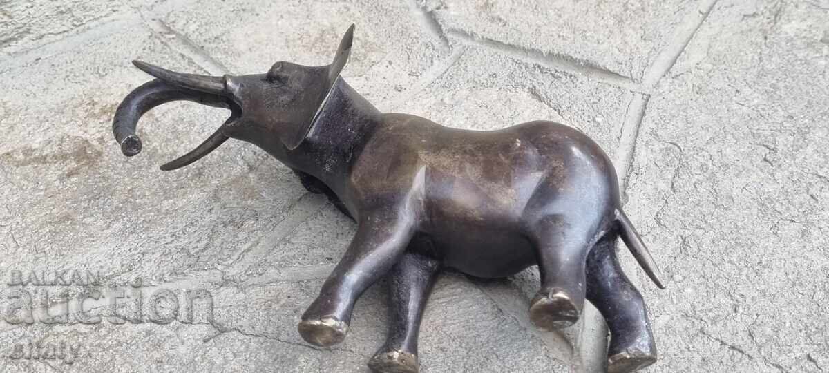 Χάλκινο γλυπτό. Φιγούρα ελέφαντα - 7 Χάλκινο γλυπτό. Φιγούρα ελέφαντα - 7