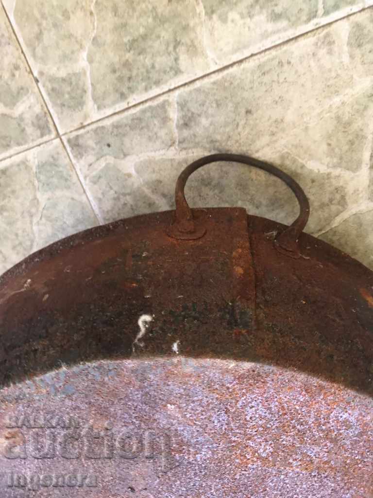 PAN FOR LAMB, SWEET LUTEINICA (Vegetable Relish), WROUGHT IRON - 5 PAN FOR LAMB, SWEET LUTEINICA (Vegetable Relish), WROUGHT IRON - 5