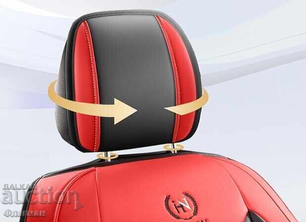 Huse din piele pentru scaunele auto - 5