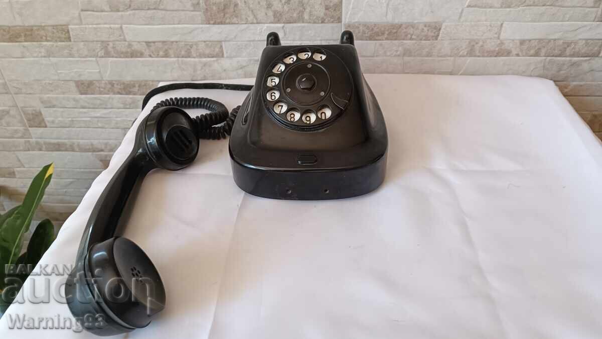 Old Bulgarian Phone - RESPROM TA-42 - 1963 - 6 Old Bulgarian Phone - RESPROM TA-42 - 1963 - 6