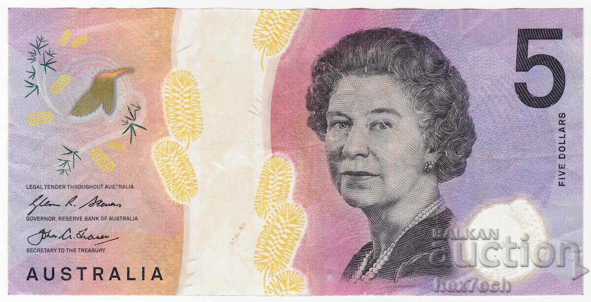 ❤️ ⭐ Австралия 2016 5 долара полимер ⭐ ❤️ с цена 9.99 лв. | € 5.11 ❤️ ⭐ Австралия 2016 5 долара полимер ⭐ ❤️ с цена 9.99 лв. | € 5.11
