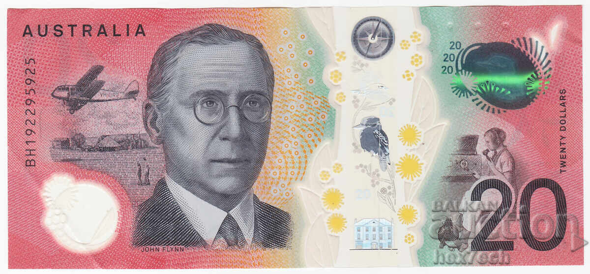 Auction ❤️ ⭐ Australia 2019 20 Dollar Polymer ⭐ ❤️ Auction ❤️ ⭐ Australia 2019 20 Dollar Polymer ⭐ ❤️