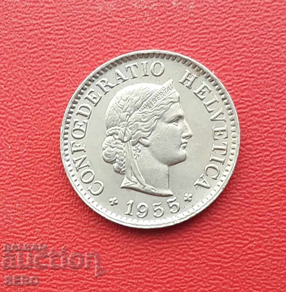Switzerland-5 Rapen 1955 with price 0.40 BGN | € 0.20 Switzerland-5 Rapen 1955 with price 0.40 BGN | € 0.20