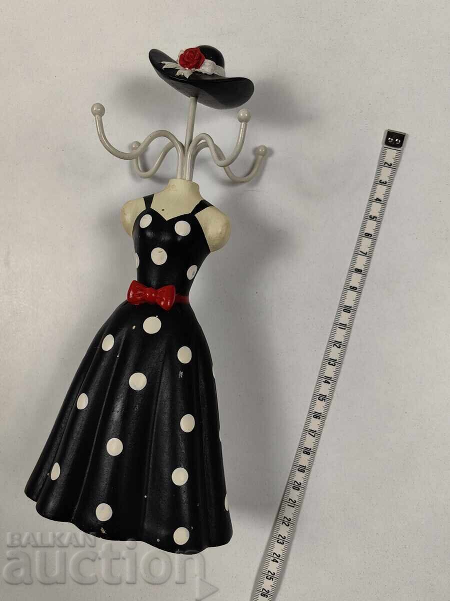 OLD WOODEN JEWELRY STAND RING RINGS JEWELRY with price 15.00 BGN | € 7.67