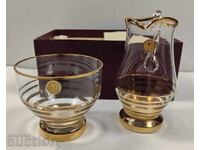 SET NOU NOUȚ ROMÂNESC CEASCĂ ȘI CANĂ CU ETICHETĂ