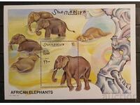 Somalia 2000 Faună/Elefanți 12€ MNH