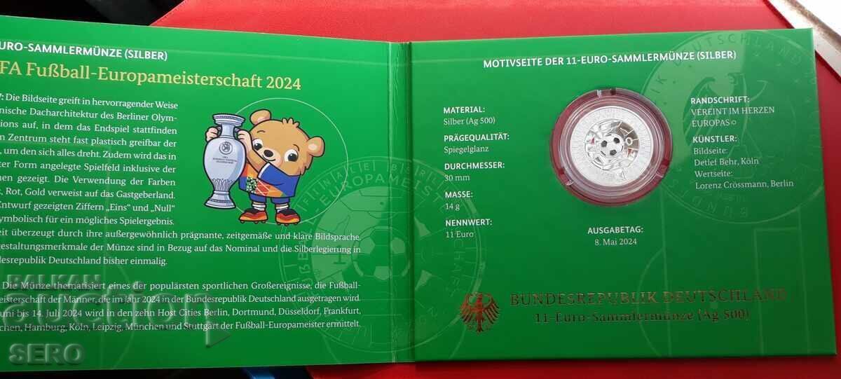 Germany - 11 Euro 2024 - European Football Championship 2024 with price 79.00 BGN | € 40.39