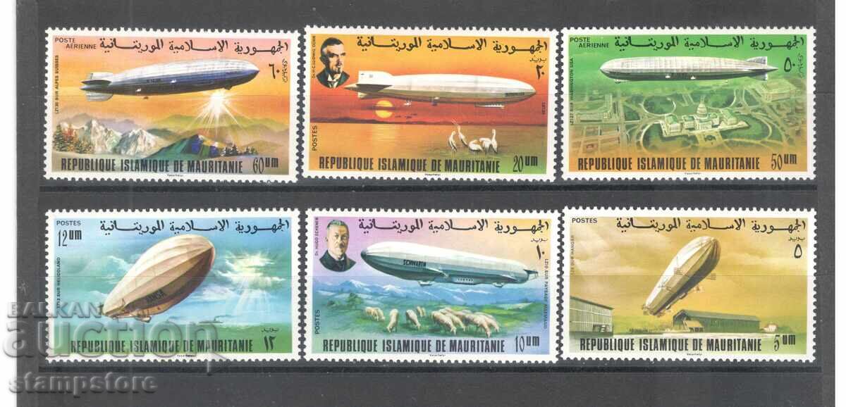 Република Мавритания - 75 г въздухоплавателни средства