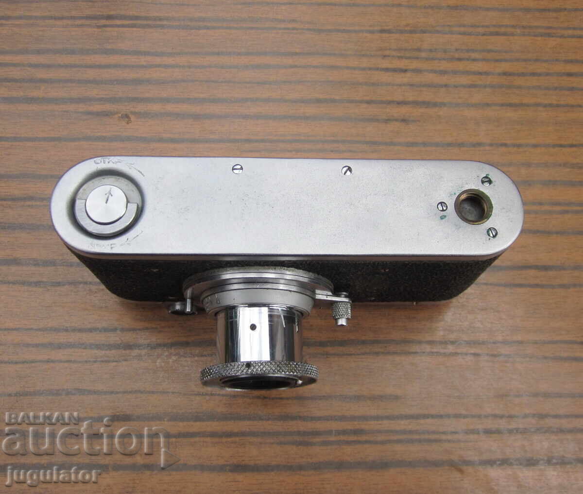 Old Russian FED camera with a collapsing lens and case - 5 Old Russian FED camera with a collapsing lens and case - 5