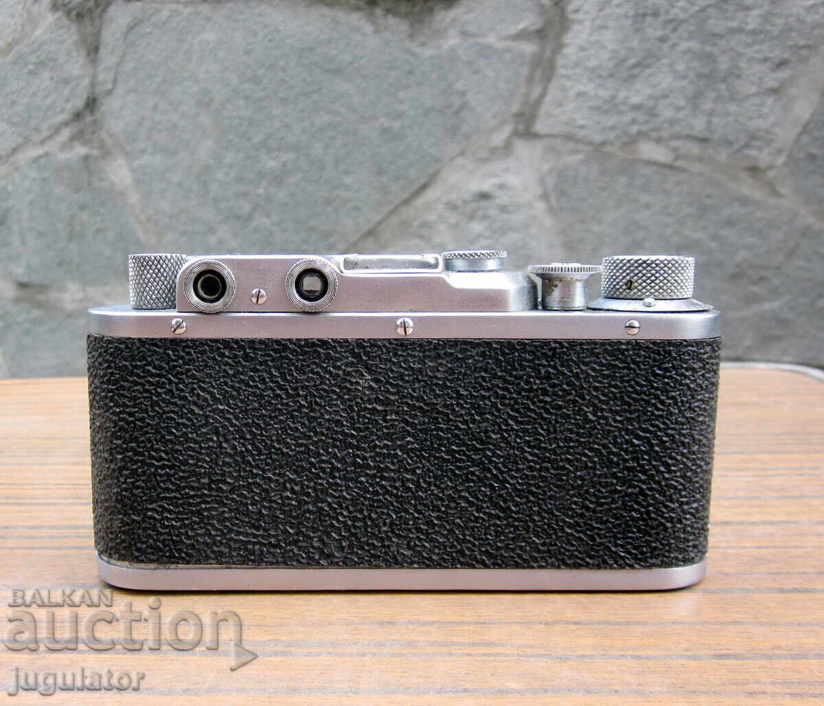 Old Russian FED camera with a collapsing lens and case - 7 Old Russian FED camera with a collapsing lens and case - 7