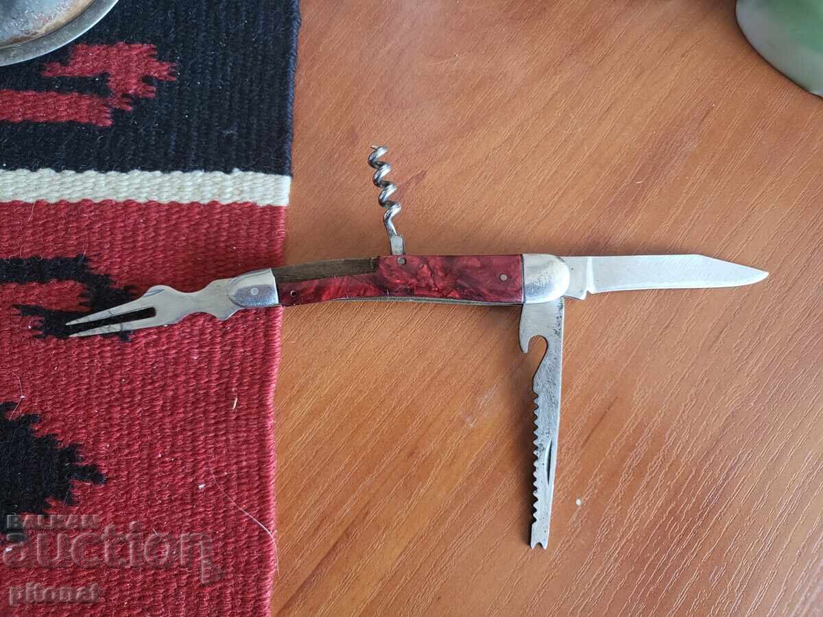 Cuțit de buzunar de colecție din epoca socialistă Bukovec