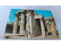 Cartolină poștală Templul KOM-OMBO