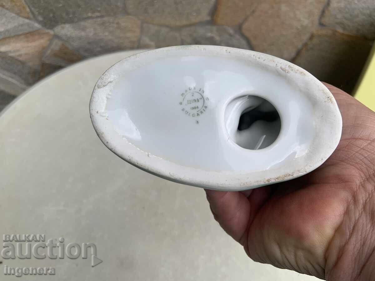Auction  Porcelain Figure Figurine from the Social Era, Marked - Bulgaria
