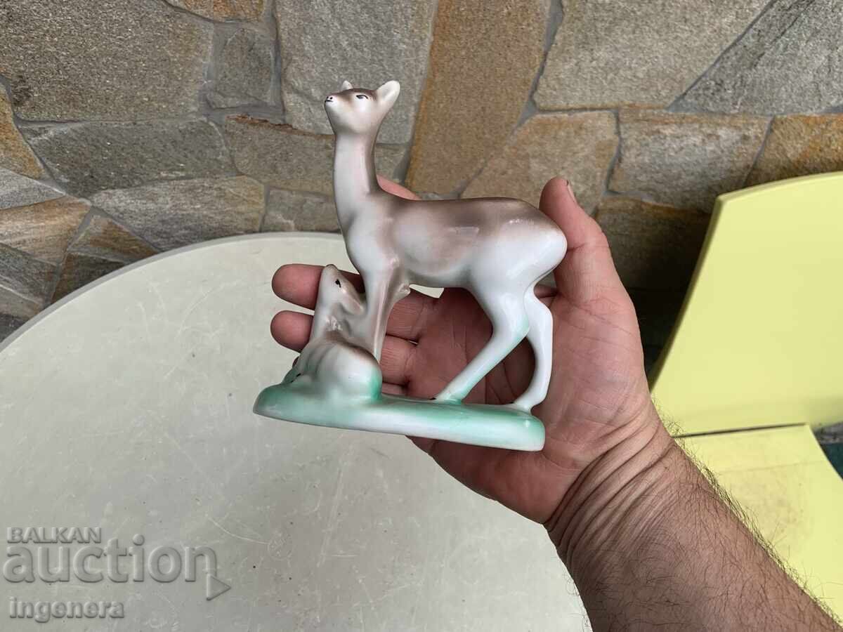 Delivery of Porcelain Figure Figurine from the Social Era, Marked - Bulgaria