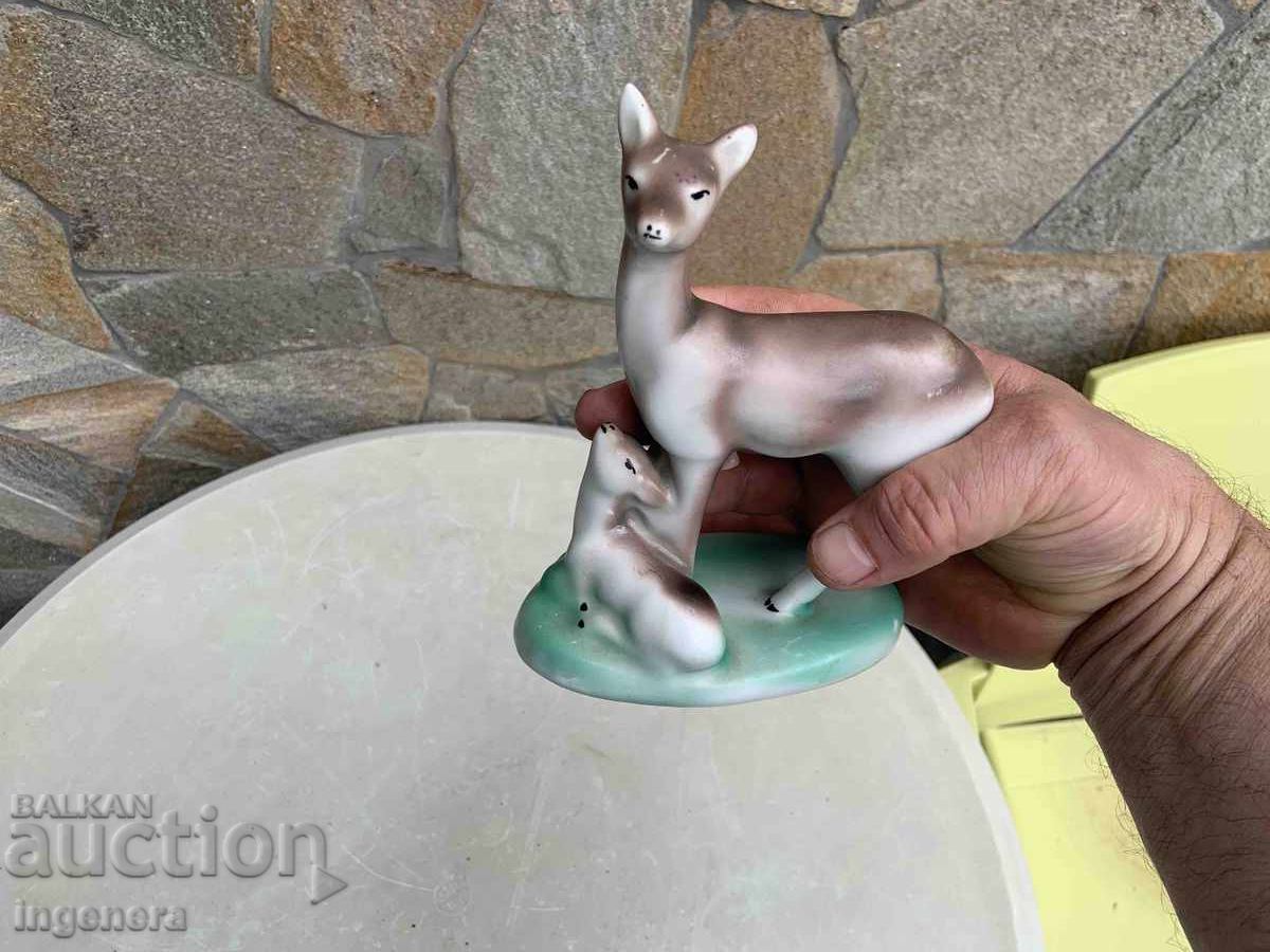 Porcelain Figure Figurine from the Social Era, Marked - Bulgaria - 6