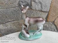 FIGURINĂ DIN PORȚELAN STATUETĂ DE EPOCĂ MARCATĂ - BULGARIA