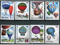 Rwanda 1984. MnH - Balloons, Aviation