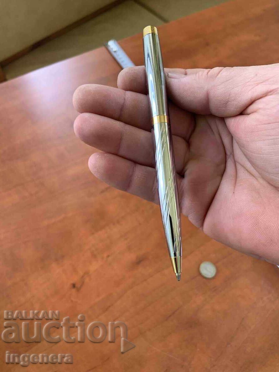 ХИМИКАЛ ХИМИКАЛКА МЕТАЛ ПОЗЛАТА НОВО с цена 13.00 лв. | € 6.65 ХИМИКАЛ ХИМИКАЛКА МЕТАЛ ПОЗЛАТА НОВО с цена 13.00 лв. | € 6.65