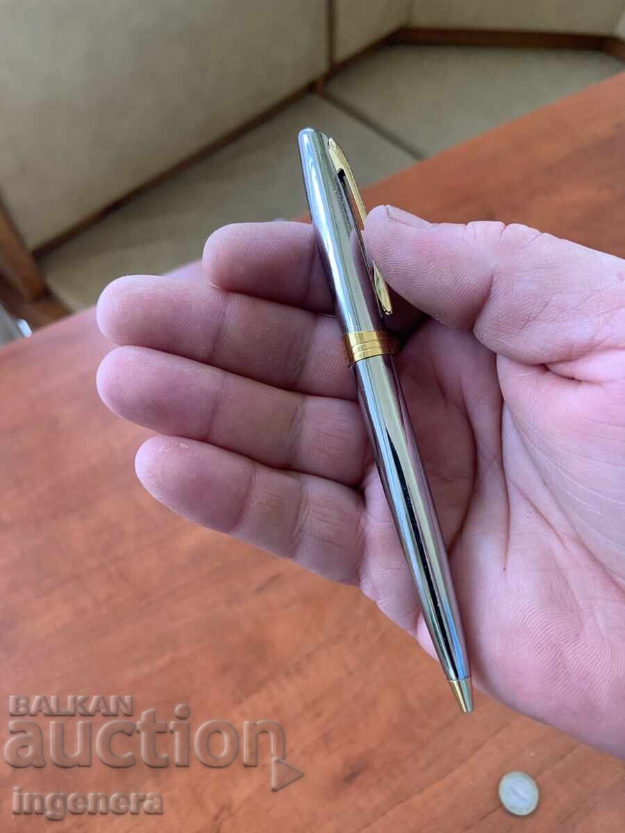 ХИМИКАЛ ХИМИКАЛКА МЕТАЛ ПОЗЛАТА НОВО с цена 12.00 лв. | € 6.14 ХИМИКАЛ ХИМИКАЛКА МЕТАЛ ПОЗЛАТА НОВО с цена 12.00 лв. | € 6.14