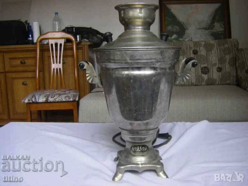 Δημοπρασία Παλιός ρωσικός λειτουργικός ηλεκτρικός σαμοβάρι