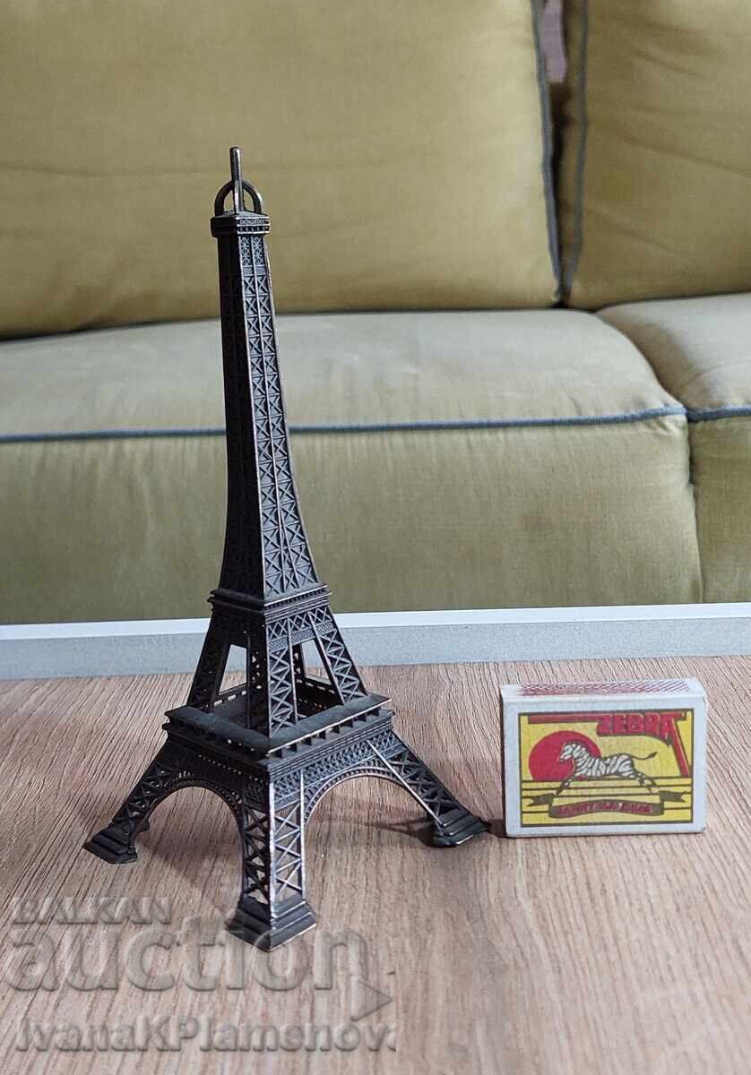 Suvenir Turnul Eiffel metalic, înălțime 18cm - 5
