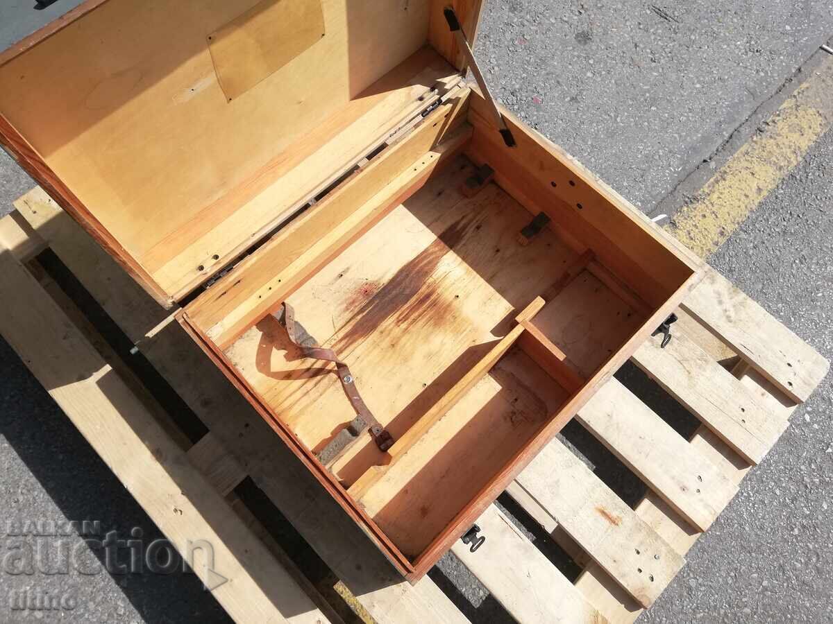 Delivery of Wooden Military Chest 1