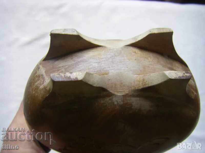 Old wooden flask from the 80s - 6