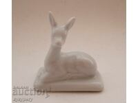 Statuetă din porțelan vechi NRB (Republica Populară Bulgaria) căprioară Izida