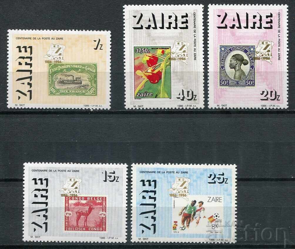 Zaire 1986. MnH - philately, fauna, flora