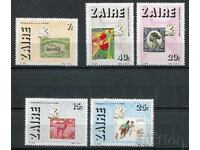 Zaire 1986. MnH - philately, fauna, flora