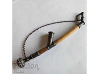 Unică pipă de argint pentru opiu