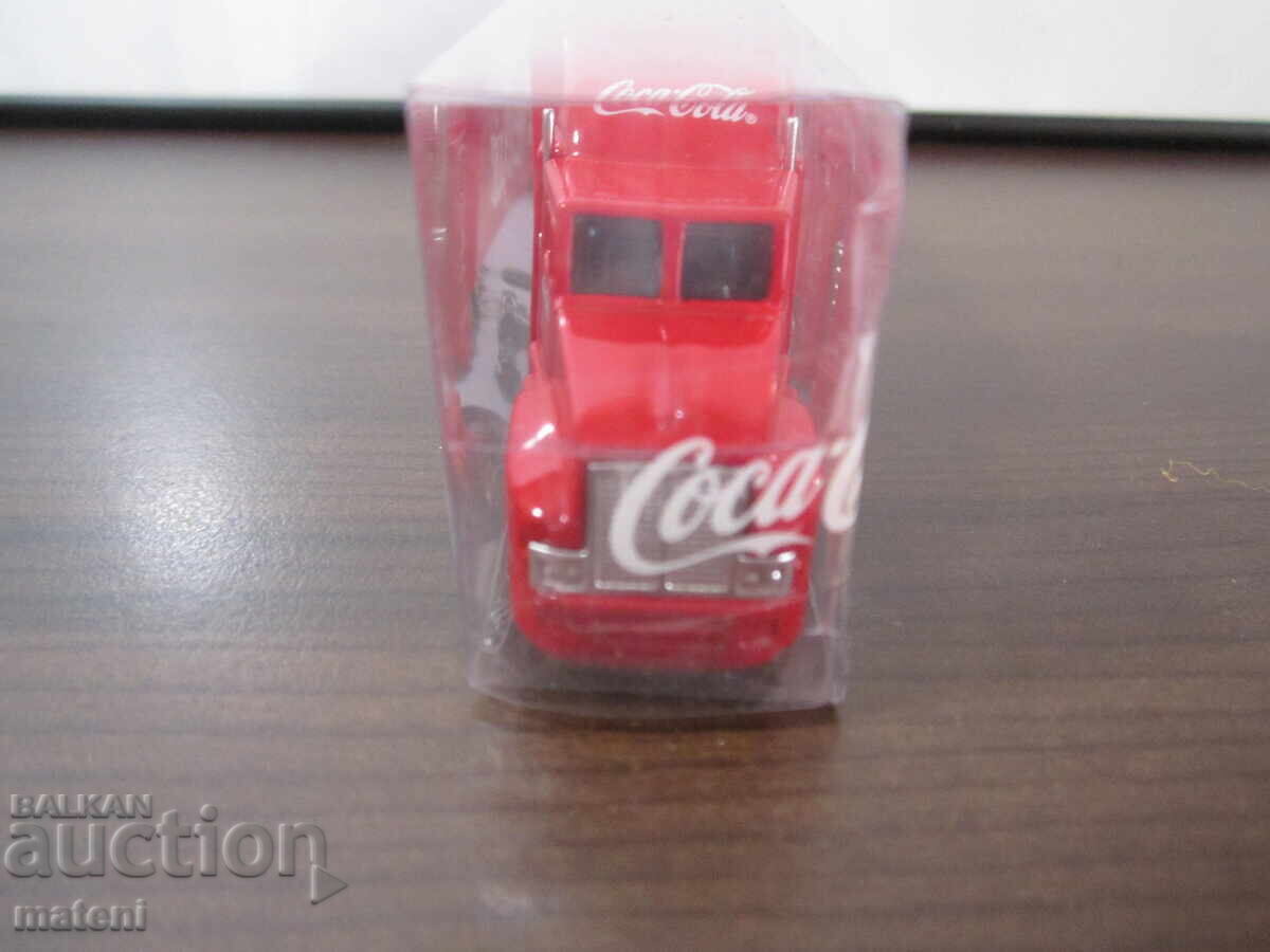 CHILD'S METAL ADVERTISING TOY TRUCK COCA COLA with price 7.50 BGN | € 3.83