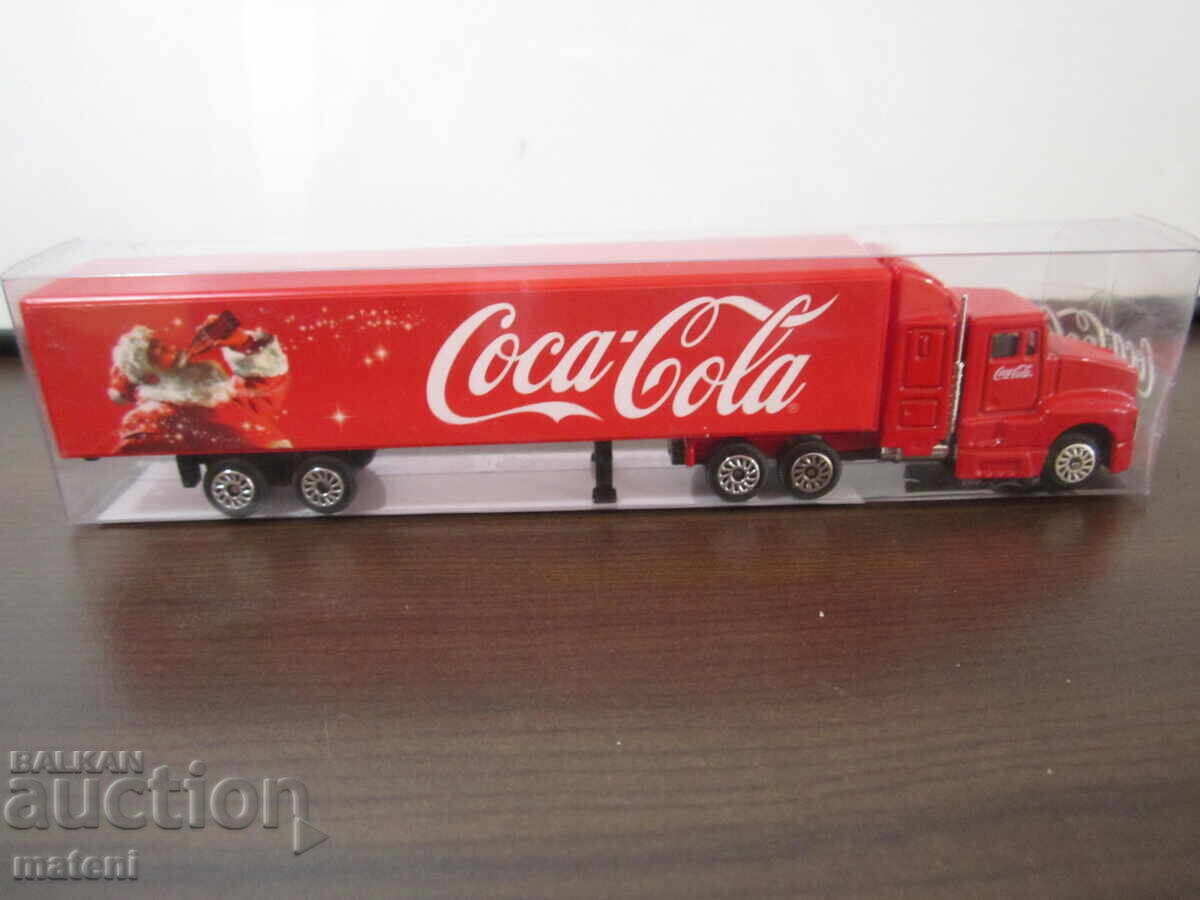 Auction  CHILD'S METAL ADVERTISING TOY TRUCK COCA COLA