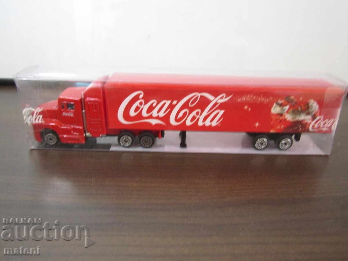 CHILD'S METAL ADVERTISING TOY TRUCK COCA COLA - 5