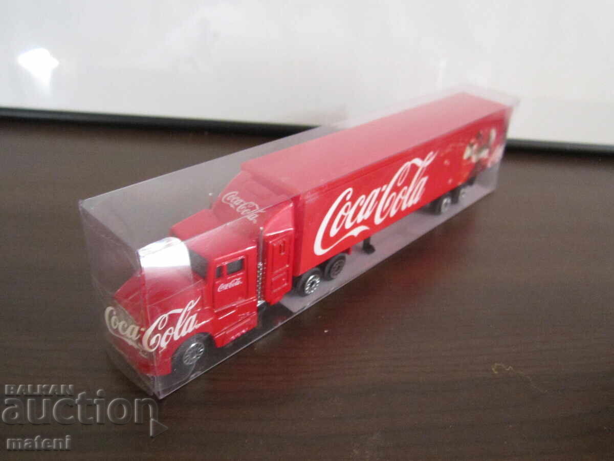 CHILD'S METAL ADVERTISING TOY TRUCK COCA COLA