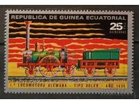 Ισημερινή Γουινέα 1972 Λοκομοτίβες