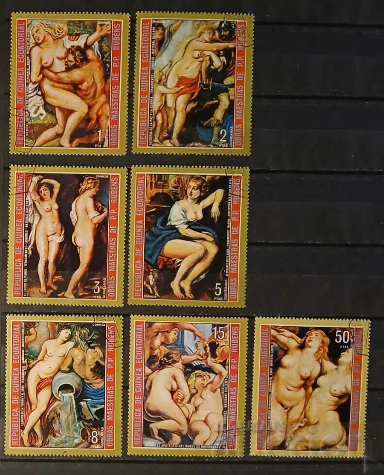 Guineea Ecuatorială 1973 Artă/Picturi