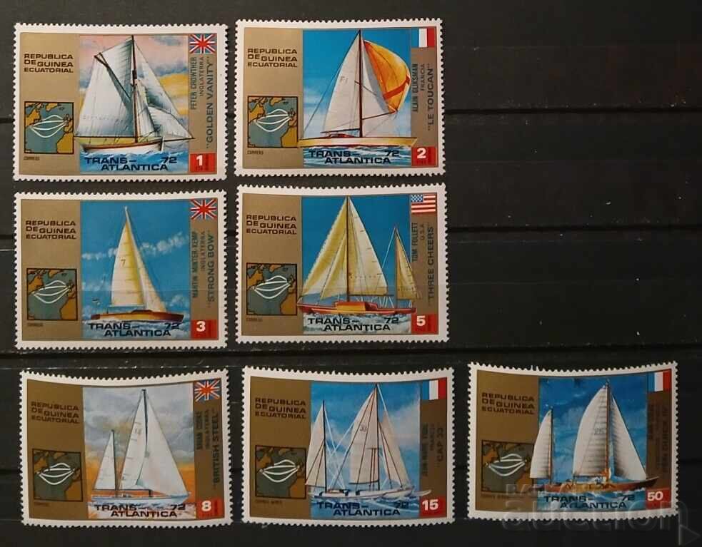 Equatorial Guinea 1973 Ships MNH Equatorial Guinea 1973 Ships MNH