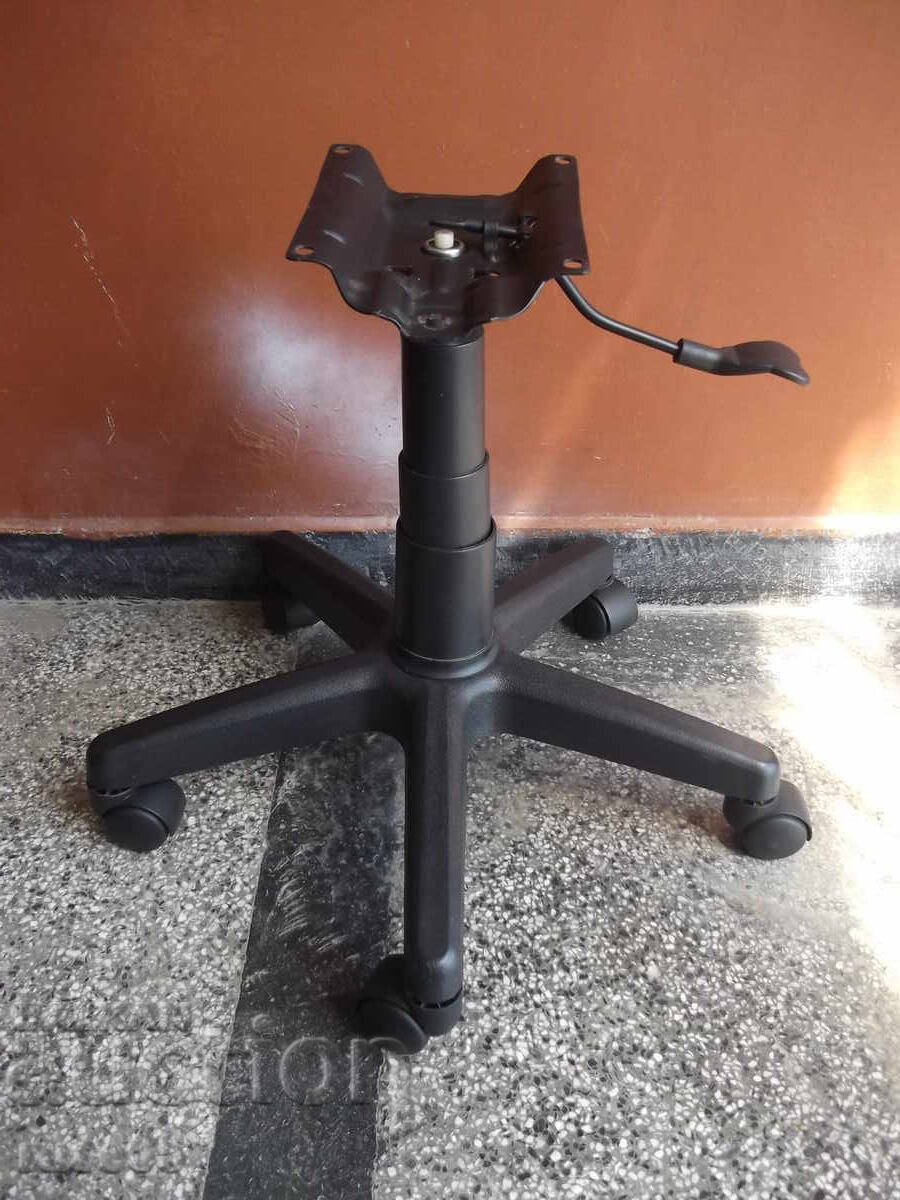 Auction  Swivel base with wheels, shock absorber and mechanism for office chair -5