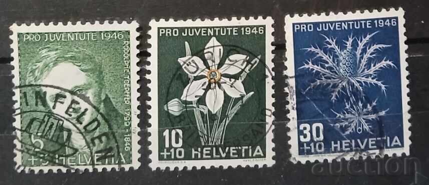 Switzerland 1946 Personalities/Flowers Switzerland 1946 Personalities/Flowers