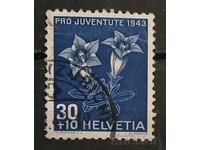 Ελβετία 1943 Φλόρα/Λουλούδια
