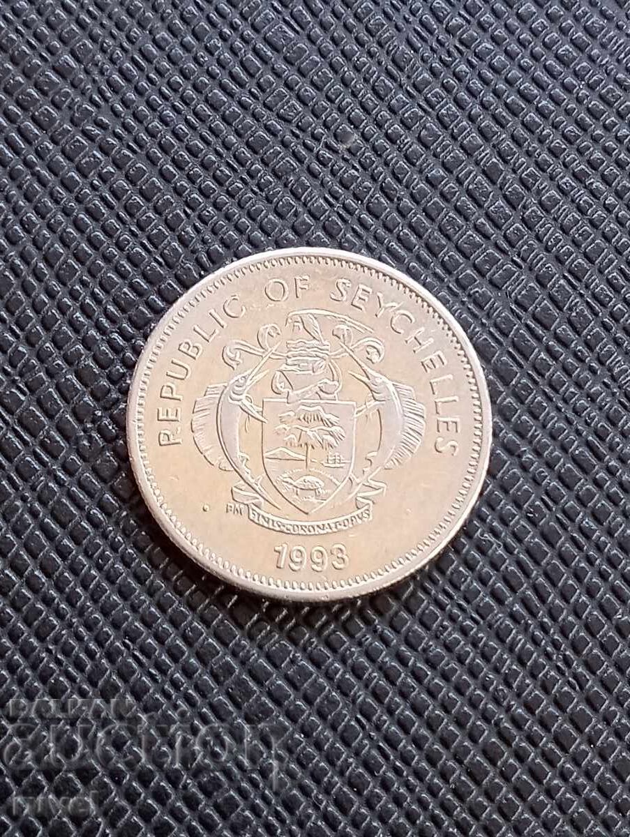 Insulele Seychelles, 25 cenți 1993 cu preț 2.00 BGN | € 1.02